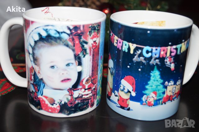 Фото чаша със снимка и текст + подарък картичка, снимка 3 - Чаши - 27283292