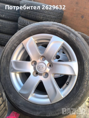 Джанти 16 цола с летни гуми за Киа 5x114.3