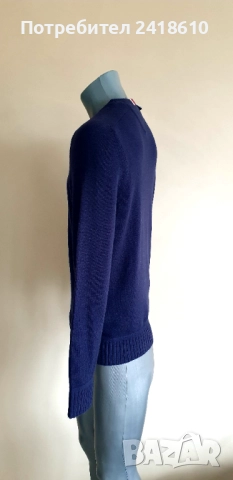 Tommy Hilfiger Merino Wool Mens Size S  НОВО! ОРИГИНАЛ! Мъжки Вълнен Пуловер!, снимка 11 - Пуловери - 52706755