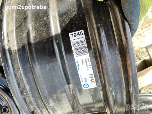 15 цола джанти 5х114,3 Honda Civic 6J et50, снимка 8 - Гуми и джанти - 53012749