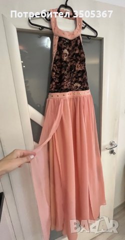 Официална дълга рокля Elisabetta Franchi , снимка 3 - Рокли - 43377614