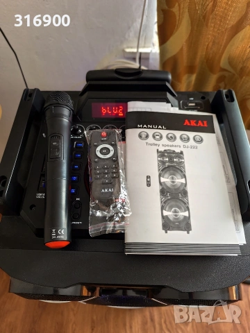 Почти нов AKAI DJ-222 – Пълен комплект + гаранция, снимка 6 - Аудиосистеми - 53073150