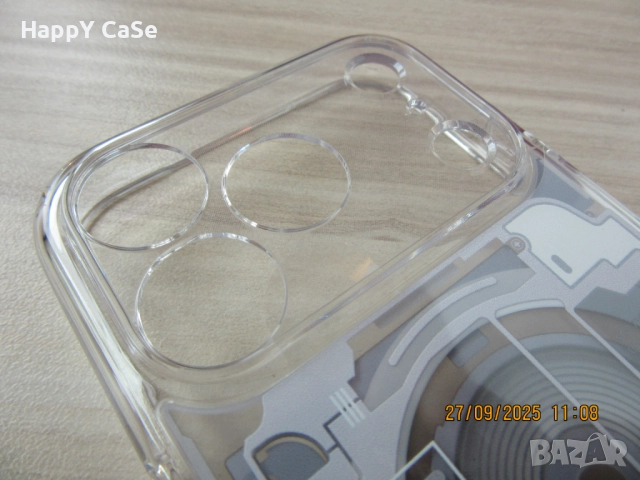 Apple iPhone 17 / Pro / Max / Air / SPIGEN Ultra Hybrid Zero One MagSafe Кейс гръб калъф , снимка 18 - Калъфи, кейсове - 51812171