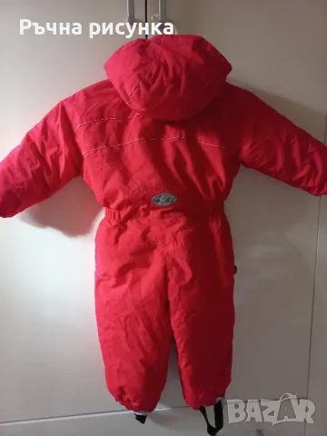 Детски ескимос на Декатлон с качулка,за 2 годинки, снимка 4 - Детски якета и елеци - 48137356