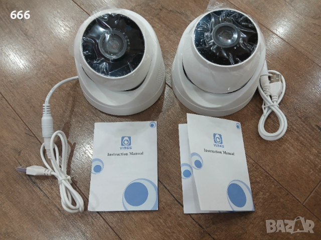 Wifi камера за видеонаблюдение 1080P, 2Mp, нощно виждане, двупосочно аудио, снимка 2 - Други - 52743275