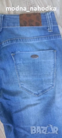 Сини дамски дънки , снимка 3 - Дънки - 50570272