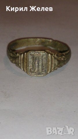 Интересен пръстен сачан ръчна изработка -66951, снимка 2 - Антикварни и старинни предмети - 28875802