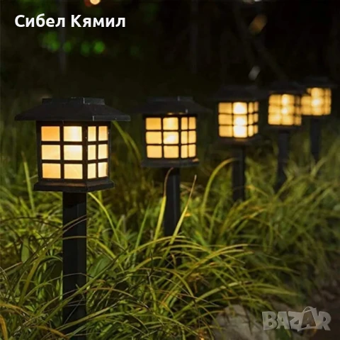 Соларна градинска лампа с ярка светлина SB-34, снимка 1
