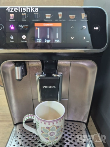 Philips LatteGo 5400, модел EP 5447/90 - внос , с БГ меню в оригинална опаковка, снимка 7 - Кафемашини - 53418555