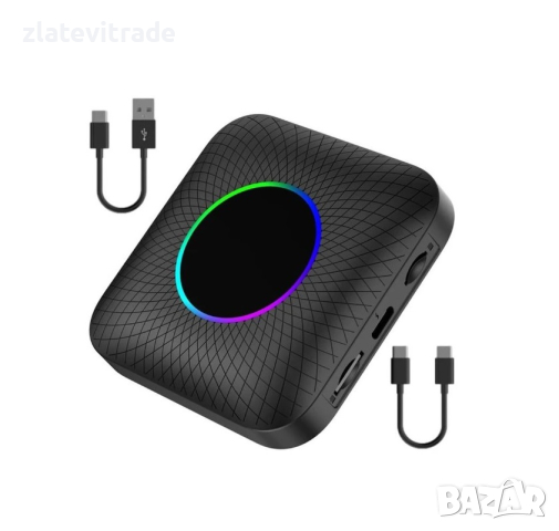 Ai Box Android 13 8-8-128 Безжичен Carplay Android Auto Youtube, 9750