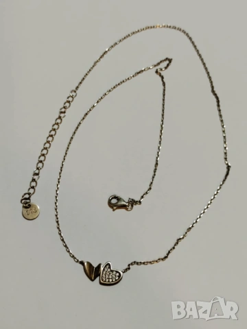 Сребърно колие, снимка 3 - Колиета, медальони, синджири - 53463678