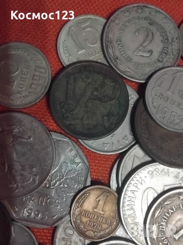 Лот монети 49 броя , снимка 7 - Нумизматика и бонистика - 53134930