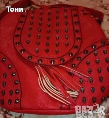 Нова Кожена Дамска Чанта , снимка 2 - Чанти - 52825320