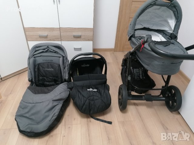 Бебешка количка 3в1 Lupo Comfort на Baby design + столче за кола, снимка 6 - Детски колички - 43690514