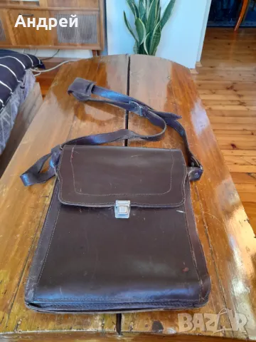 Стара кожена чанта #6