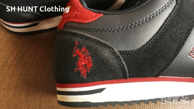 U.S.POLO ASSN KENT размер EUR 41 / UK 7,5 естествена кожа 103-11-S, снимка 4 - Ежедневни обувки - 53047212