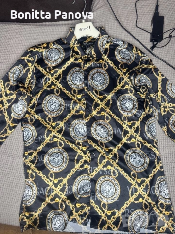 Мъжка Риза Versace , снимка 3 - Ризи - 42458613