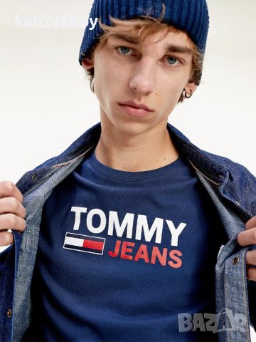 tommy hilfiger tommy jeans longsleeve - страхотна мъжка блуза КАТО НОВА