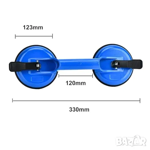 Два броя вакуумен повдигач с две глави , снимка 2 - Други инструменти - 47659210
