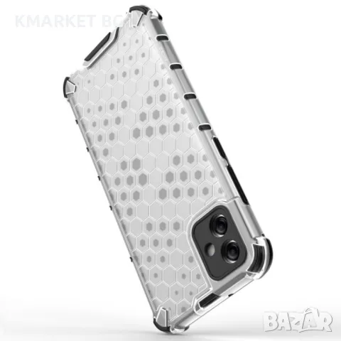 Samsung Galaxy A04e 4G / F04 4G / M04 4G Силиконов Калъф Honeycomb TPU и Протектор, снимка 7 - Калъфи, кейсове - 48581969