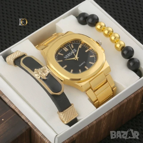 подаръчни комплекти gucci lacoste versace louis vuitton , снимка 5 - Подаръци за мъже - 51426136