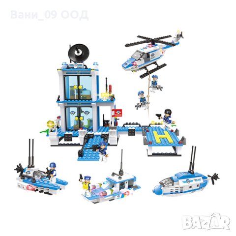 645части! Конструктор "Брегова полиция"