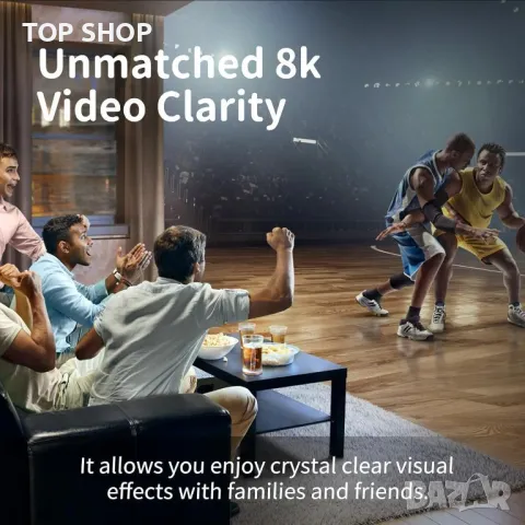 HDMI превключвател 4 порта 8K 60Hz HDMI превключвател 4 входа - 1 изход, снимка 2 - Друга електроника - 49457583