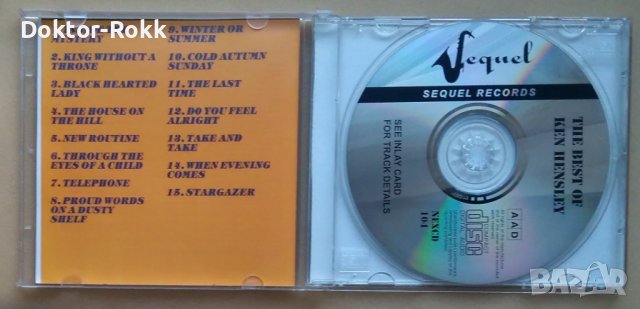 Ken Hensley - The Best Of Ken Hensley (1990, CD), снимка 2 - CD дискове - 43533578