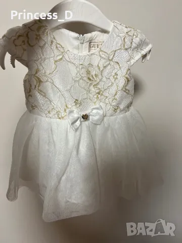 Официална рокля за бебе Guess, снимка 3 - Бебешки рокли - 50084134