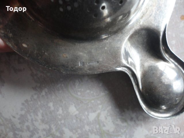 Уникална цедка за чай Christofle Prinz Regent, снимка 4 - Сервизи - 42990860