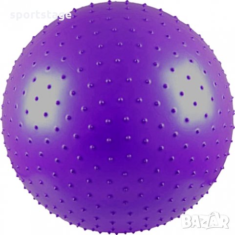 Гимнастическа топка 70 см, масажна topka fitnes , снимка 2 - Фитнес уреди - 28488853