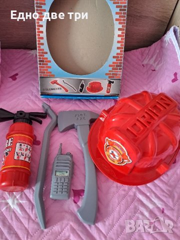 Детски комплек Пожарникар и Полицай, снимка 2 - Образователни игри - 43926030