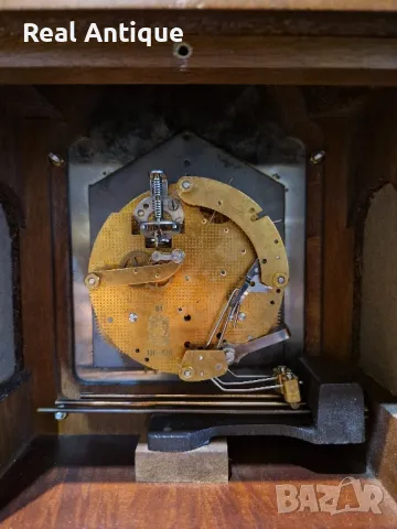 Прекрасен антикварен колекционерски холандски настолен каминен часовник , снимка 11 - Антикварни и старинни предмети - 49093939