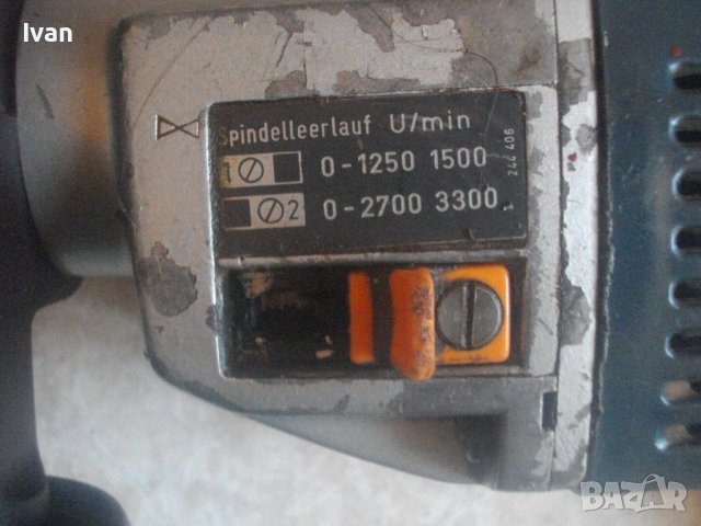 AEG-West Germany-Старо Качество-Бормашина Дрелка-АЕГЕ-400 Вата-Отлична-Западна Германия-Двускоростна, снимка 6 - Бормашини - 43265361