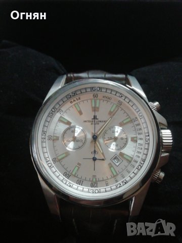 Часовник JACQUES LEMANS Chronograph , снимка 2 - Мъжки - 28725374