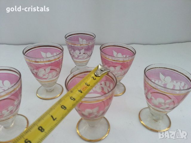 Антикварни чашки за ракия , снимка 3 - Антикварни и старинни предмети - 33117294