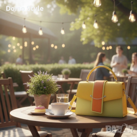 Елегантна дамска чанта в 7 цвята - компактна и стилна за всеки повод, снимка 6 - Чанти - 53295698