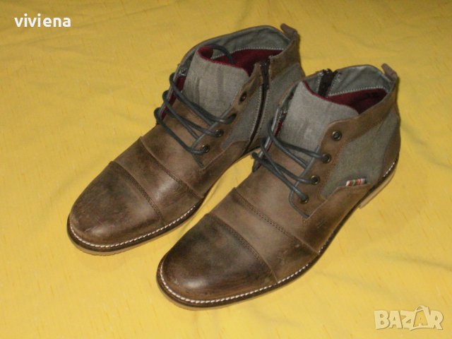 PIER ONE мъжки нови естествена кожа 42/43