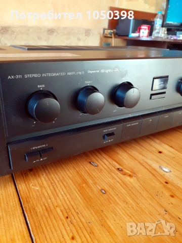 Прекрасен усиловател JVC AX-311 BK Dynamic SUPER A- Японска мощна машина., снимка 4 - Ресийвъри, усилватели, смесителни пултове - 52641477