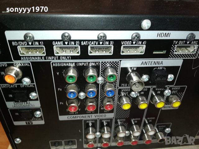 SONY RECEIVER 0312231055, снимка 9 - Ресийвъри, усилватели, смесителни пултове - 43250458