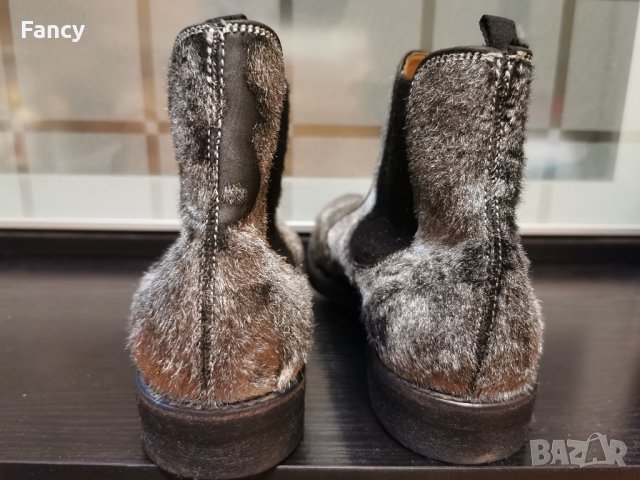 Дамски боти дълъг косъм 40,5 номер , снимка 3 - Дамски боти - 43793138