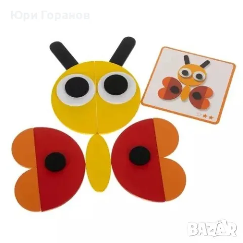 Дървен образователен пъзел Kruzzel, снимка 3 - Образователни игри - 49440402