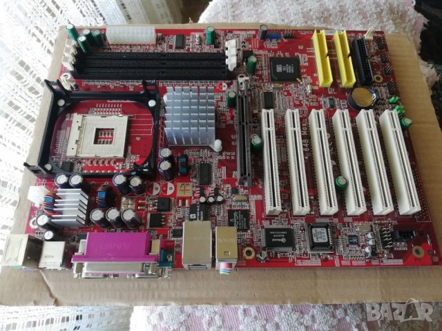 Дънна платка MSI 648 Max (MS-6585) Socket 478 +CPU, снимка 2