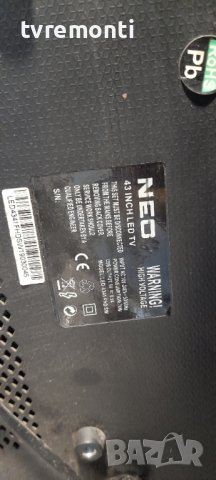 лед диоди от дисплей CX430DLEDM от телевизор NEO модел LED-4341 FHD SMART, снимка 3 - Части и Платки - 36781967