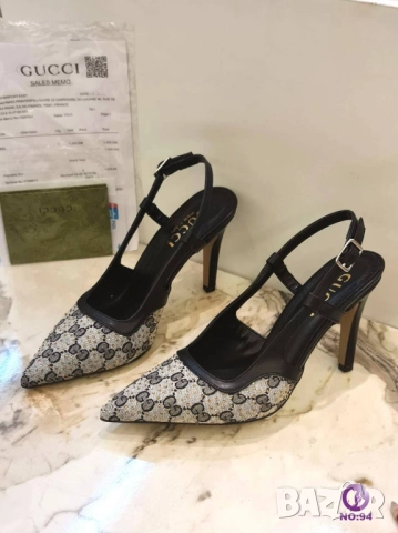 обувки на ток GUCCI, снимка 3 - Дамски обувки на ток - 51459011