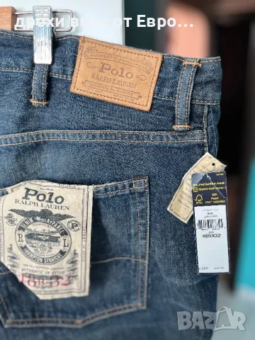Polo Ralph Lauren 48B 32 The Hampton Straight плюс размер, снимка 8 - Дънки - 47394268