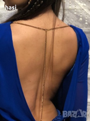 Синя рокля , снимка 1