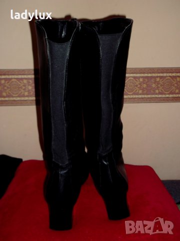 Естествена Кожа, Високи ботуши, 39-ти номер. Код 745, снимка 4 - Дамски ботуши - 26709562