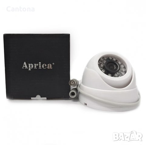 CCD IR Камера  Aprica 1200TVL,  3.6mm,  за вътрешен и външен монтаж, снимка 2 - Аналогови камери - 37028086