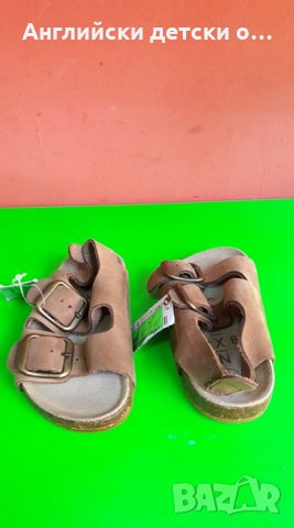 Английски детски сандали естествена кожа- NEXT , снимка 2 - Детски сандали и чехли - 28519571